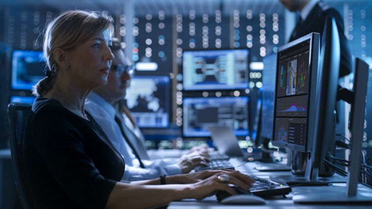 Woman using Cortex from Semantic AI
